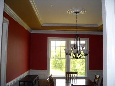 Interior dining room painting by CertaPro painters in Sykesville