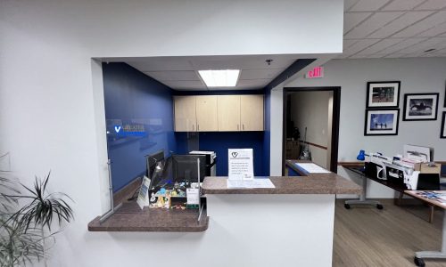 Medical Center Front Desk Painting