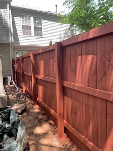 Exterior Fence Painting Owings Mills Preview Image 1