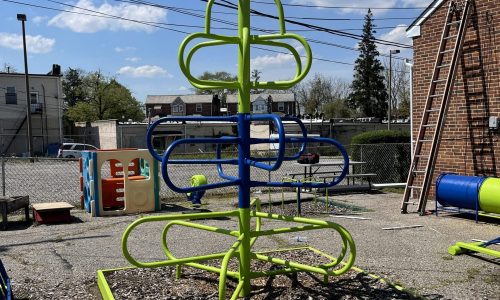 Jungle Gym Equipment Painting