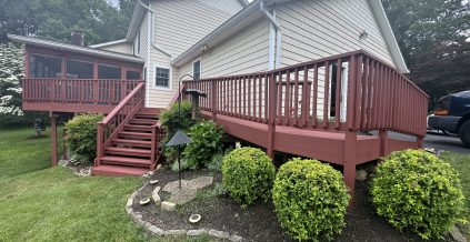 Residential Deck Painting – Reisterstown, MD ...