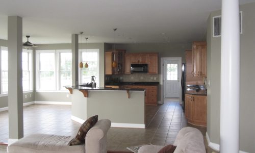 Interior House Kitchen Painting