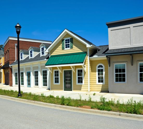 retail storefront exterior painting services