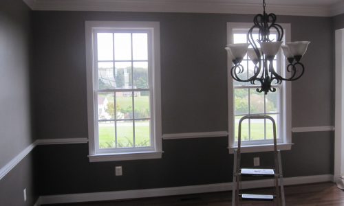 Two Toned Living Room