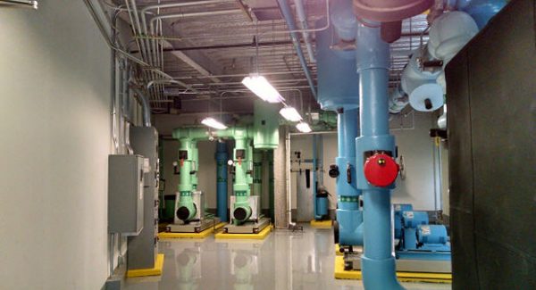 industrial plant interior painting