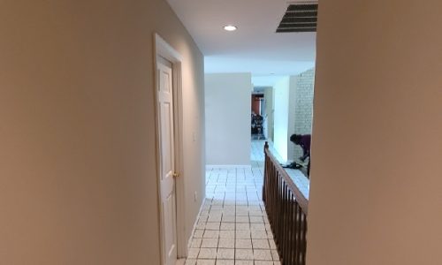 Painted Hallway