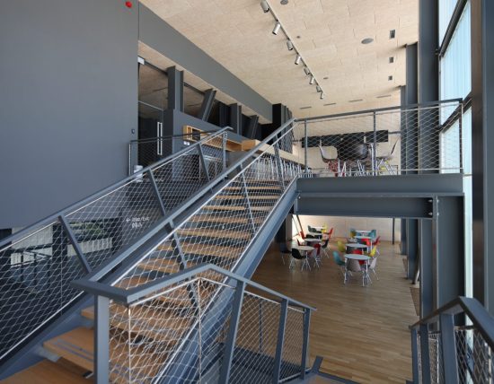 college interior common area painting