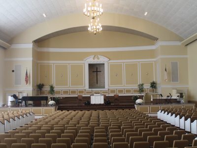 Commercial Religious Facility Painting by CertaPro Painters of Owings Mills, MD