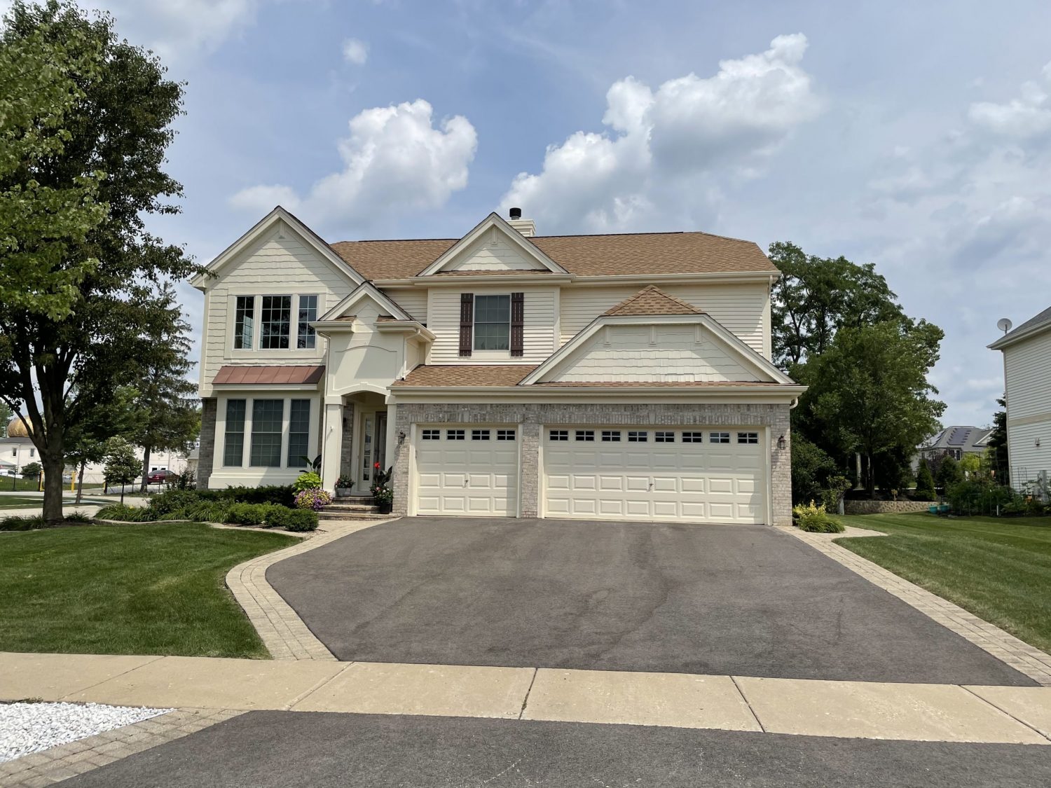 Exterior repaint near Deer Park. Palatine