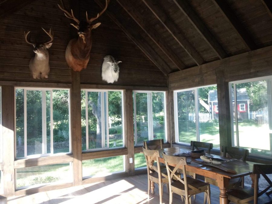 fox river grove three season porch painted by Certapro. Preview Image 1