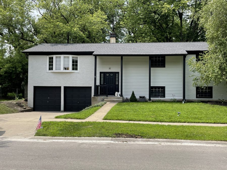 Exterior of house in Palatine, repainted by CertaPro. Preview Image 1