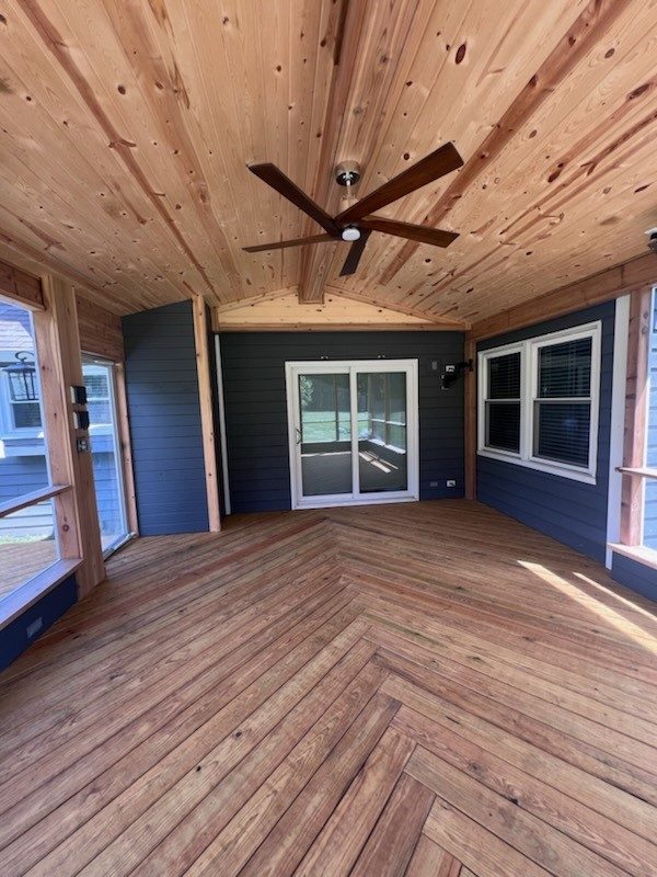 Barrington IL staining project looking inward Preview Image 1