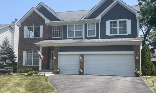 Residential exterior makeover