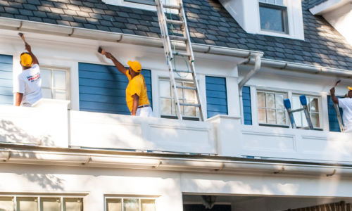 siding painting in palatine, il