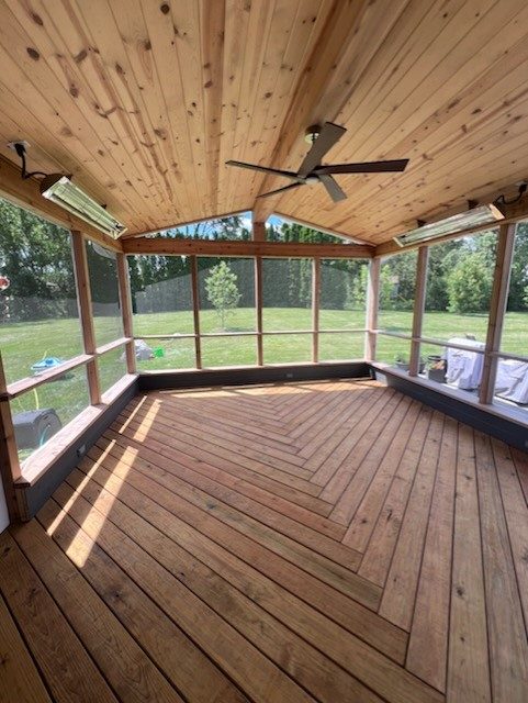 Barrington IL staining project looking outward Preview Image 2