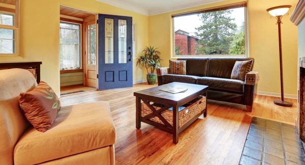 wide header living room interior