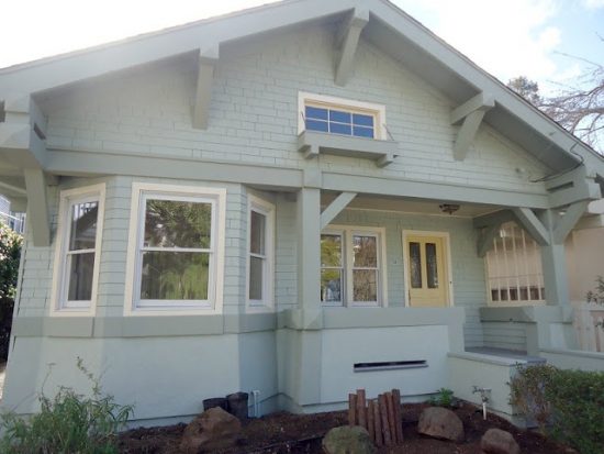 Palo Alto Craftsman Exterior Painting