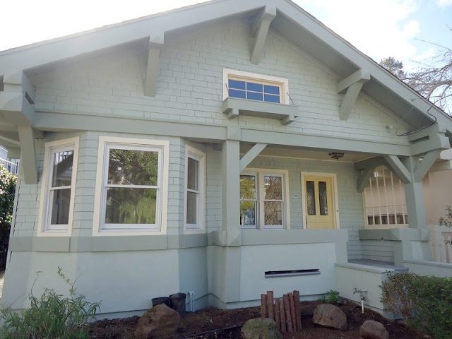 Palo Alto Craftsman Exterior Painting
