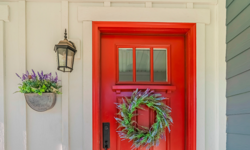 Red Front Door