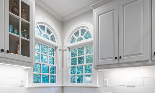Two-Toned Kitchen Cabinets