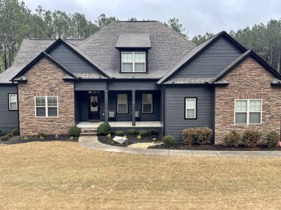 Completed residential exterior painting project in newnan, ga, by certapro painters of peachtree city/coweta county, ga