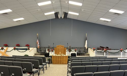 Church Auditorium in Sharpsburg, GA