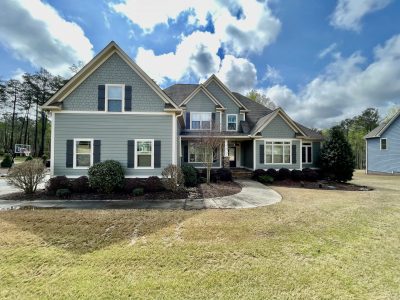 Completed residential exterior painting project in Tyrone, GA, by certapro painters of peachtree city/coweta county, ga