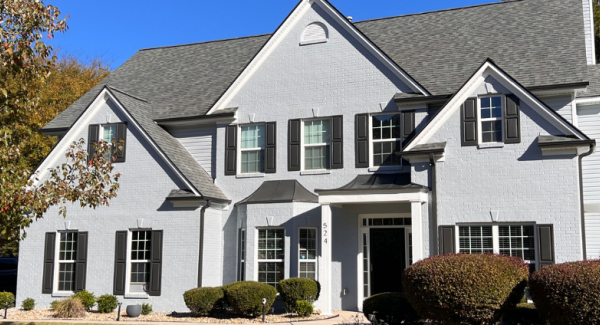 Brick Home Exterior Painting