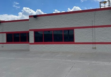 Atlanta Motor Speedway Marcy Scott Media Center after painting - angle 4