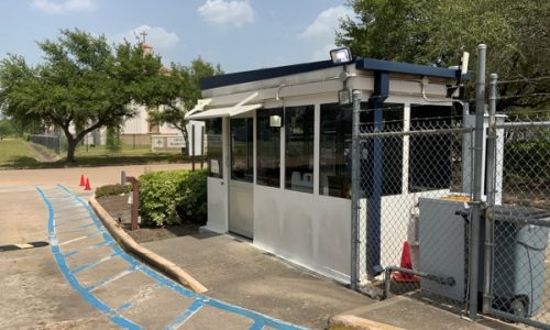 Security Checkpoint Exterior Painting