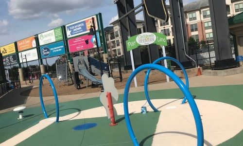 Splash Pad Play Area Painting