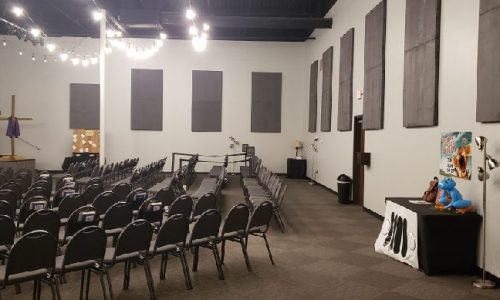 Interior Church Sanctuary Painting