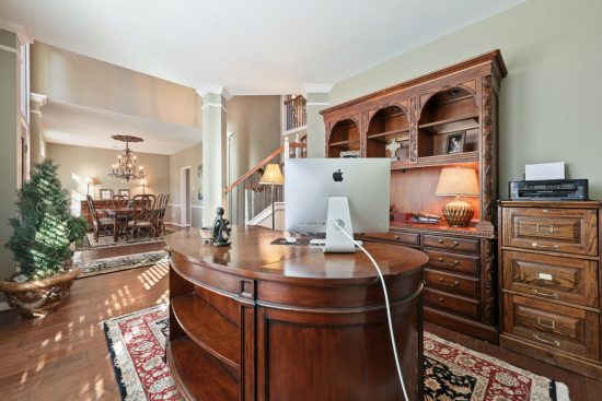 classic home office repainting