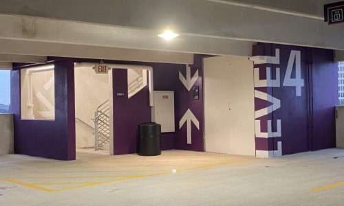 Parking Garage Interior Painting