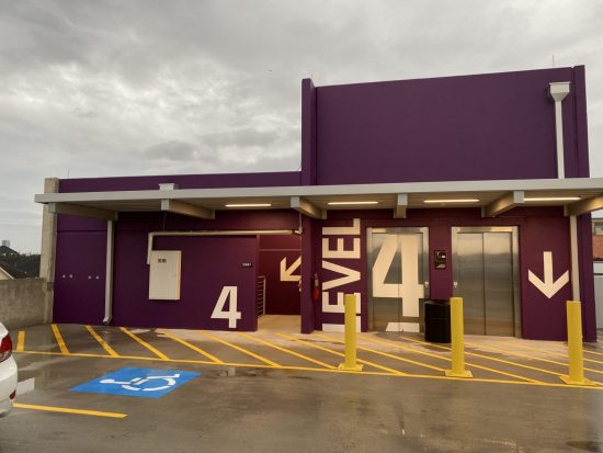 commercial parking garage painters