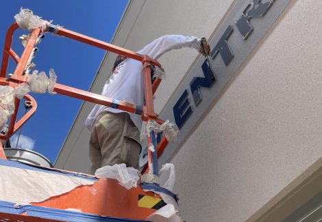 crane operated painter in houston