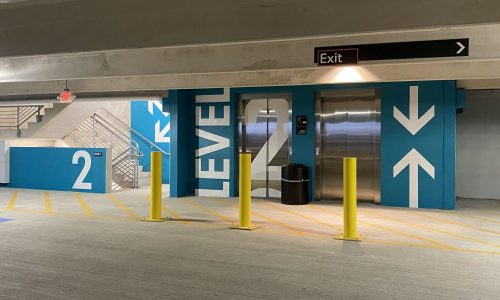 Parking Garage Interior Painting