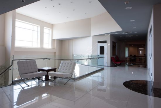 school campus common area painting