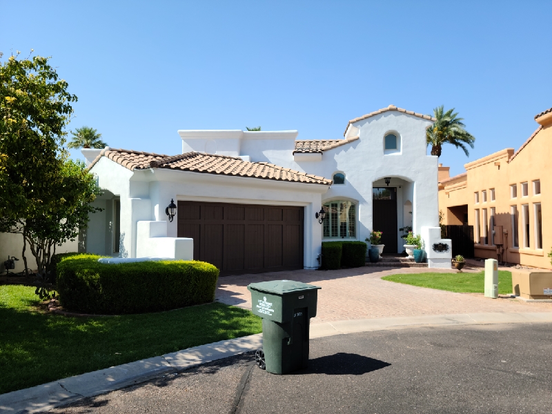 A House in Peoria Arizona painted by CertaPro of Phoenix.
