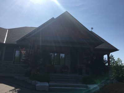 Residential Exterior Painting Project in Scugog