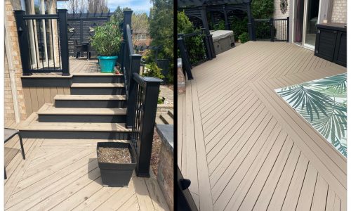 Deck Staining Project