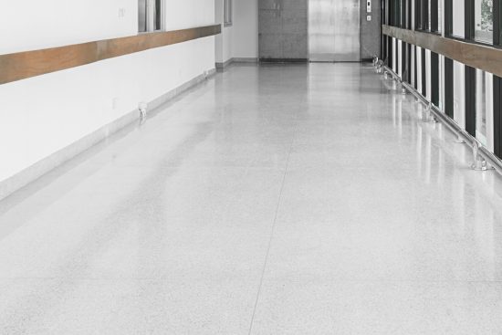 Hospital Flooring image of hallway