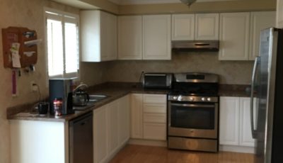 Cabinet Painting Project in Ajax