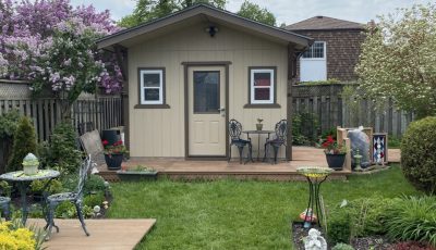 Shed Painting in Whitby