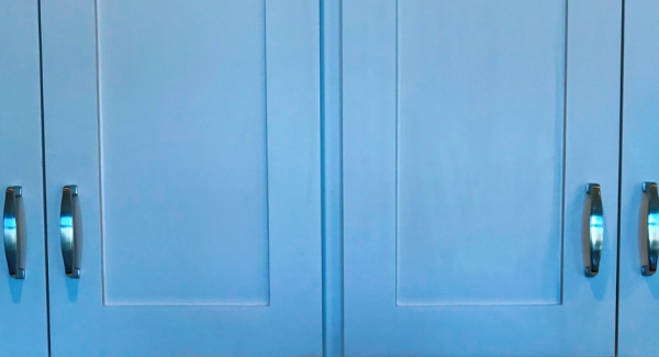 Blue Kitchen Cabinets