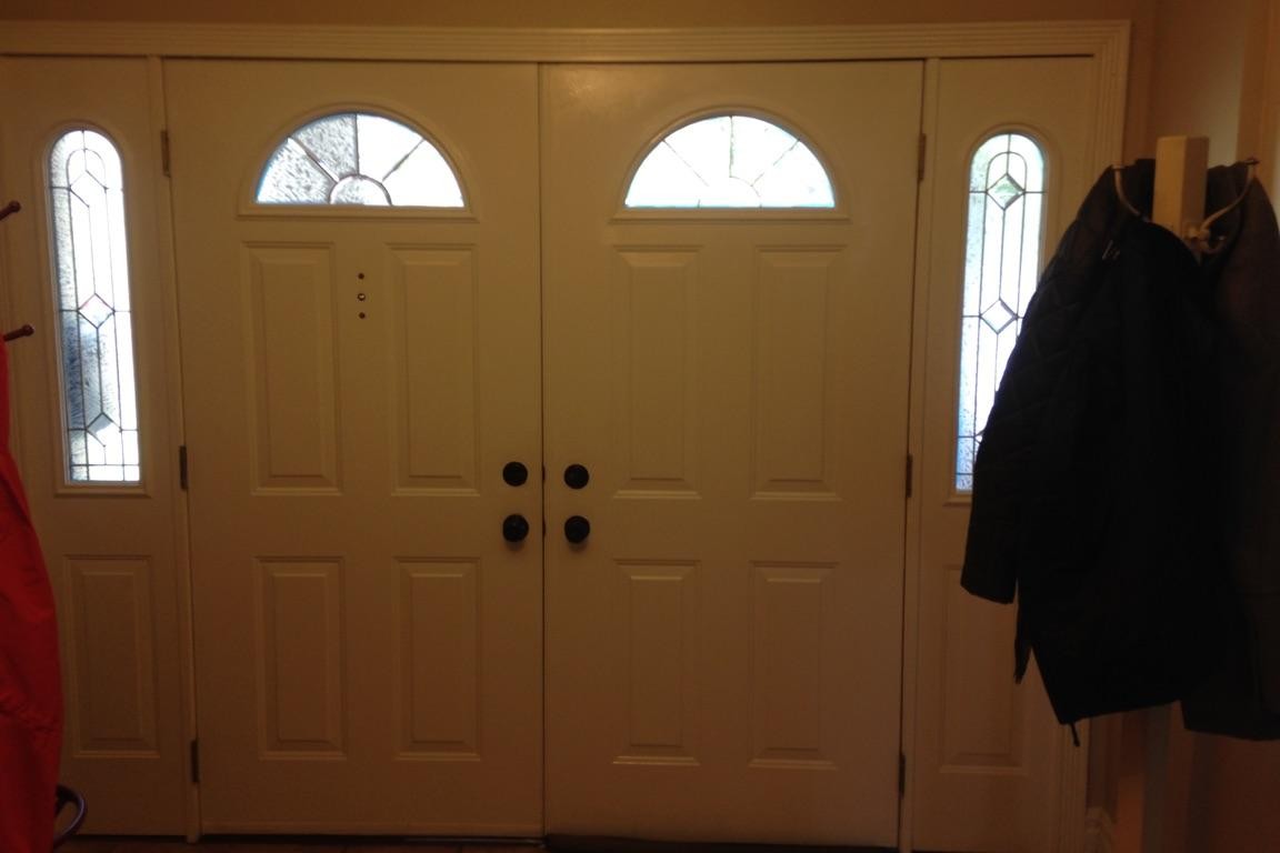 interior doors after painting