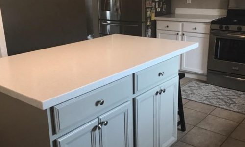Kitchen Island Drawers and Doors