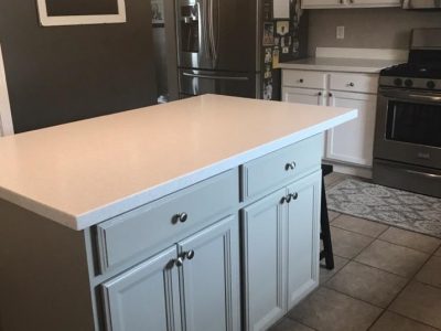 Kitchen Island drawers and doors