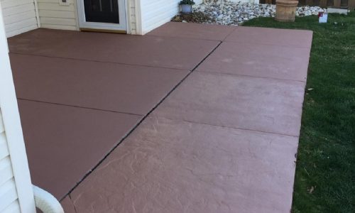 Concrete staining is getting popular!