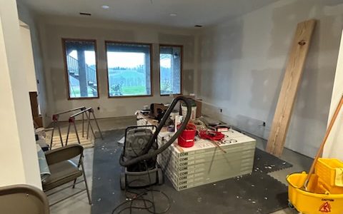 Prepping Dining Area
